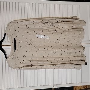 Sonoma Women's Long Sleeve Everyday Tee 3X NWT t-shirt